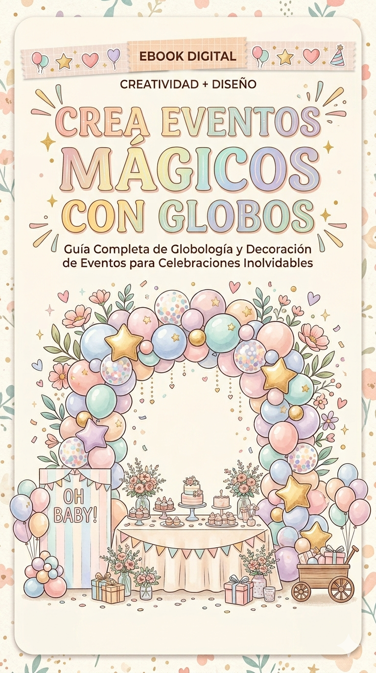 MEGACURSO GLOBOLOGÍA Y DECORACIÓN DE EVENTOS