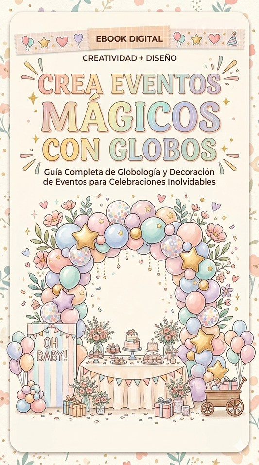 MEGACURSO GLOBOLOGÍA Y DECORACIÓN DE EVENTOS